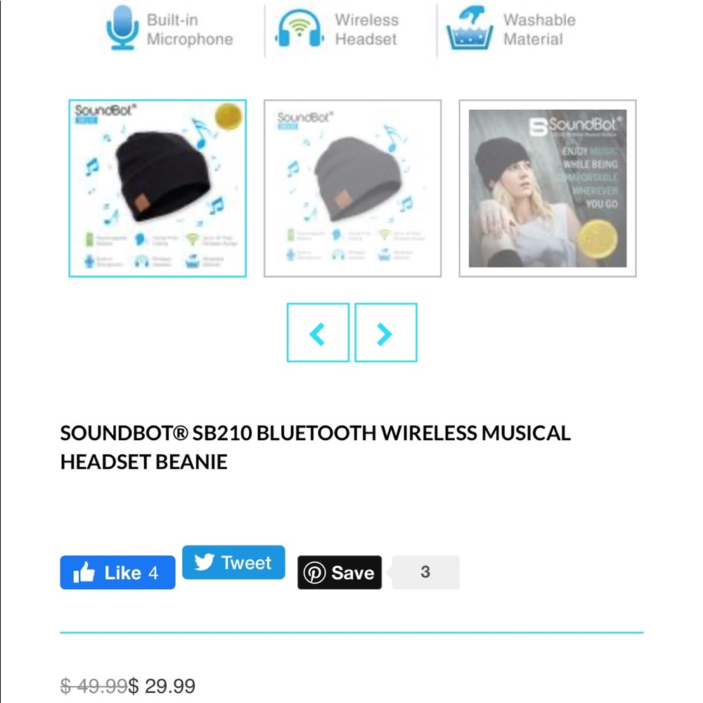 Soundbot Beanie - Picture 3 of 6